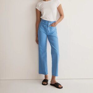 Madewell The Emmett Wide-Leg Pant: Patch Pocket Edition (Flaw)